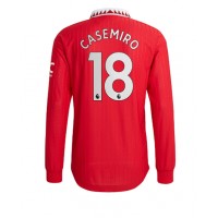 Manchester United Casemiro #18 Hjemmebanetrøje 2022-23 Langærmet